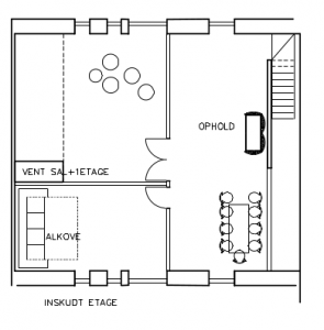 Fælleshus; 1. sal (100 kvm) - House Arkitekter